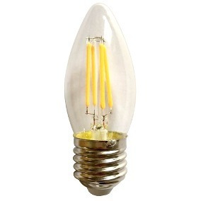 Lâmpada De Led Bolinha Abajur/lustre 2w 220v Amarela E27 - S