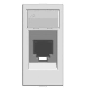 Modulo RJ11 6 Fios Branco N2117.6-BL - Zenit