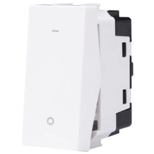 Modulo Interruptor Bipolar Paralelo Branco N1102.2-BR - Unno