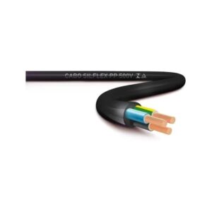 Cabo Pp 3x1,5mm Preto 1 Metro - Sil