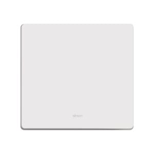 Placa 4x4 Cega Com Suporte Branca 20900-50 - Simon 20