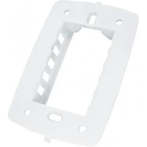 Suporte 4x2 3 Postos Perola Branca/negra