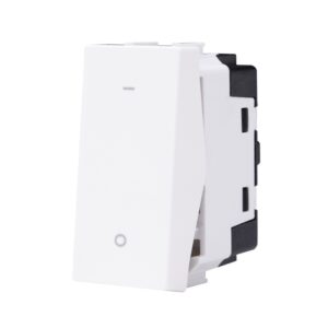 Modulo Interruptor Bipolar Simples Branco N1101.7-BL - Unno