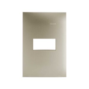 Placa 4x2 1 Posto Champagne 35611-33 - Simon 30