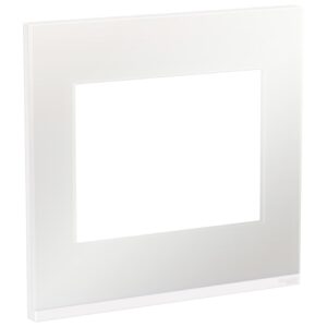 Placa 4x4 3+3 Class Br White Glass S734203809 - Orion
