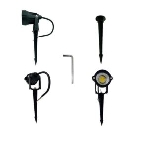 Espeto para Jardim LED 3w Amarelo Bivolt IP65 - Embuled