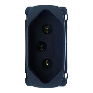 Modulo Tomada 2p+t 10a Perola Negra