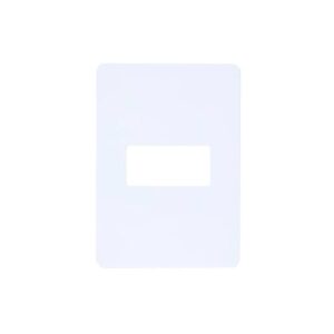 Placa 4x2 1 Posto Horizontal Branco N1371.1-BL - Unno