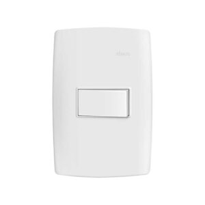 Conjunto 4x2 De 1 Interruptor Simples Branco 30931-30 - Simo