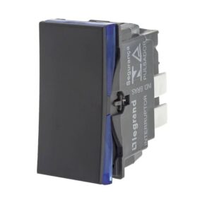 Modulo Pulsador Borne Automatico Preto 611013PT Pial Plus +