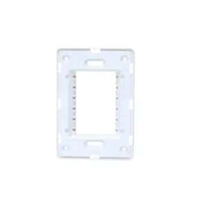 Suporte 4x2 3 Postos Branco N1373.9-BL - Unno