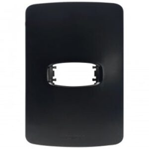 Placa 4x2 1 Posto 85691 Alumbra Gracia Black