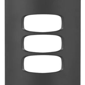 Placa 4x2 3 Postos 85693 Alumbra Gracia Black