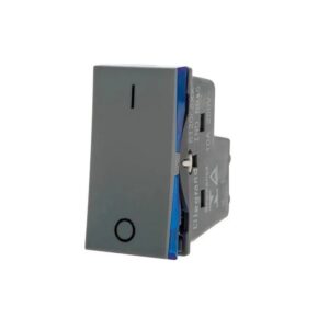 Modulo Interruptor Bipolar Simples Cinza 612005CZ Pial Plus+