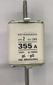 Fusível NH02 355A Retardado - Cebel