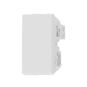 Modulo Interruptor Simples 10A LED Branco N1101.3-BL - Unno