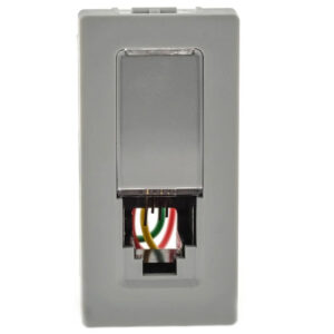 Modulo Tomada RJ11 4 Fios Cinza 615010CZ - Pial Plus +