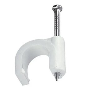 Grampo Para Fixação Cabo 10mm Com 15 Preto 3.42P - Rifix