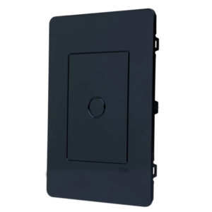 Placa 4x2 Cega Preto N1370.1-PT - Unno