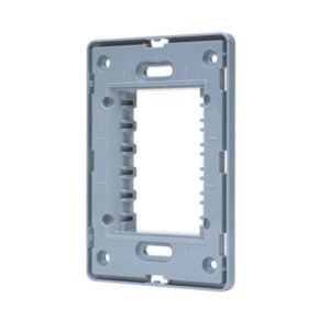 Suporte 4x2 3 Postos Prata N1373.9-PL - Unno