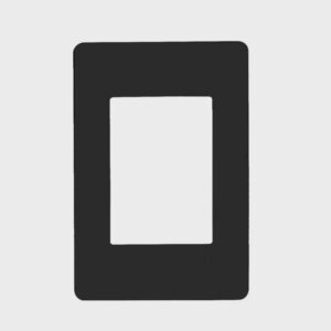 Placa 4x2 3 Postos Grafite N1373.1-GF - Unno