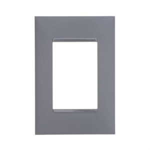 Placa 4x2 3 Postos Cinza 618503CZ - Pial Plus +