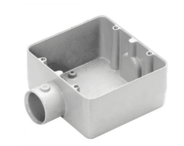 Condulete Tipo CD Duplo De 3/4 Com Pescoço Sem Tampa Wetzel