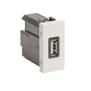 Modulo Tomada USB 2A Branco N2185.BL - Zenit