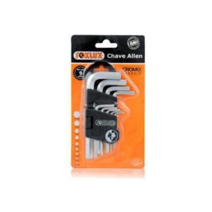 Chave de Allen 1,5 a 10mm Com 19 47.26 - Foxlux