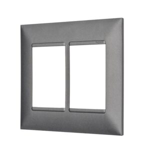 Placa 4x4 3+3 Postos Aluminio 618516AL - Pial Plus +