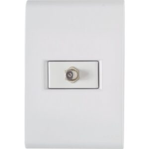 Conjunto 4x2 Tomada Tv/Coaxial 170017 - Tramontina Liz