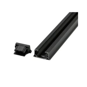 Suporte Para Spot Trilho Eletrificado 1,5Mts Preto - Opus