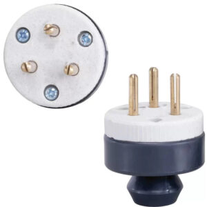 Plug Polarizado 3P 20A FX18 - Foxlux