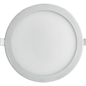 Painel de LED Embutir Redondo Amarela 18W Branca - Bellalux