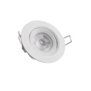 Spot Superled Embutir Movel Redondo 3W Amarelo Bivolt - CTB