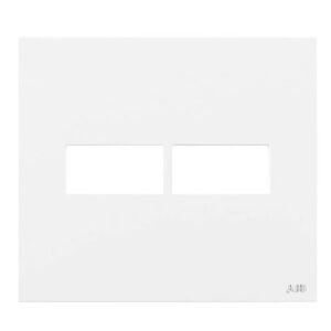 Placa 4x4 1+1 Posto Branca N2671.1-BL - Zenit