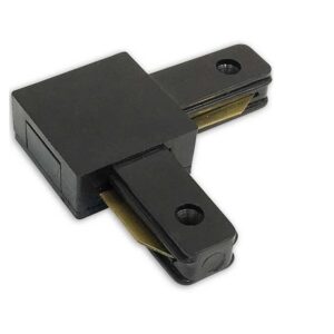 Suporte Luminaria Trilho Eletrificado Conector L Preto CTB