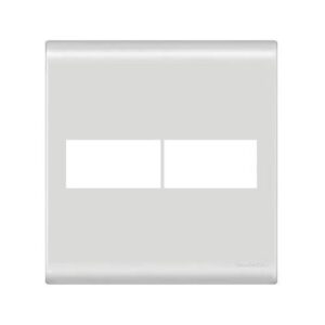 Placa 4x4 1+1 Posto Com Suporte Branca 106023 Tramontina Liz