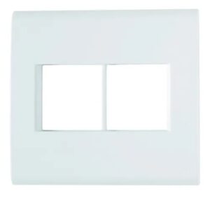 Placa 4x4 2+2 Postos Com Suporte Branca - Tramontina Liz