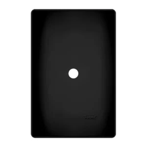 Placa 4x2 Saída Fio Com Suporte 4070 - Habitat Black