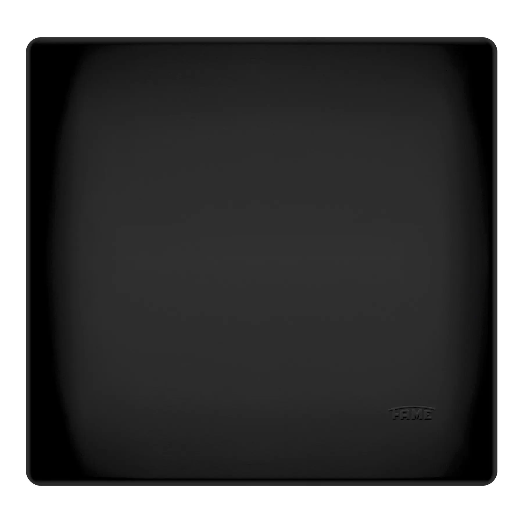 Placa 4x4 Cega Com Suporte 4077 - Habitat Black