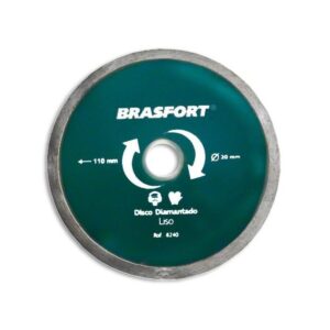 Disco Diamantado Corte Liso Agua 8240 - Brasfort