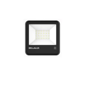Refletor de LED Amarelo 30W Preto - Bellalux