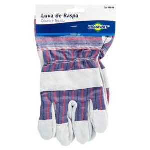 Luva de Raspa/Tecido 8544 - Brasfort