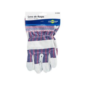 Luva de Raspa/Tecido 8544 - Brasfort