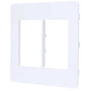 Placa 4x4 3+3 Postos Branca N2673,6-BL - Zenit