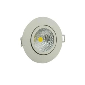 Spot de LED Embutir Redondo 7W Amarelo - Foxlux
