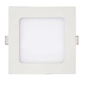 Luminaria Slim Quadrada 7W Branca 12cm - Kian