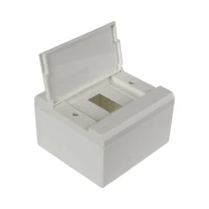 Centrinho/Quadro Sobrepor 4 Disjuntores Branco - Biki