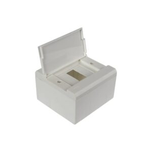 Centrinho/Quadro Sobrepor 4 Disjuntores Branco - Biki